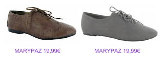 Zapatos blucher MaryPaz 2010/2011